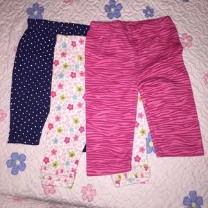 Carters Gerber Squiggles 3-6 months leggings pants